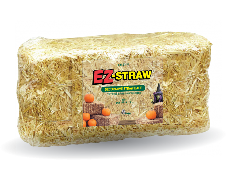 "EZStraw" DECORATIVE BALE Rhino Seed & Landscape The Rhino Way