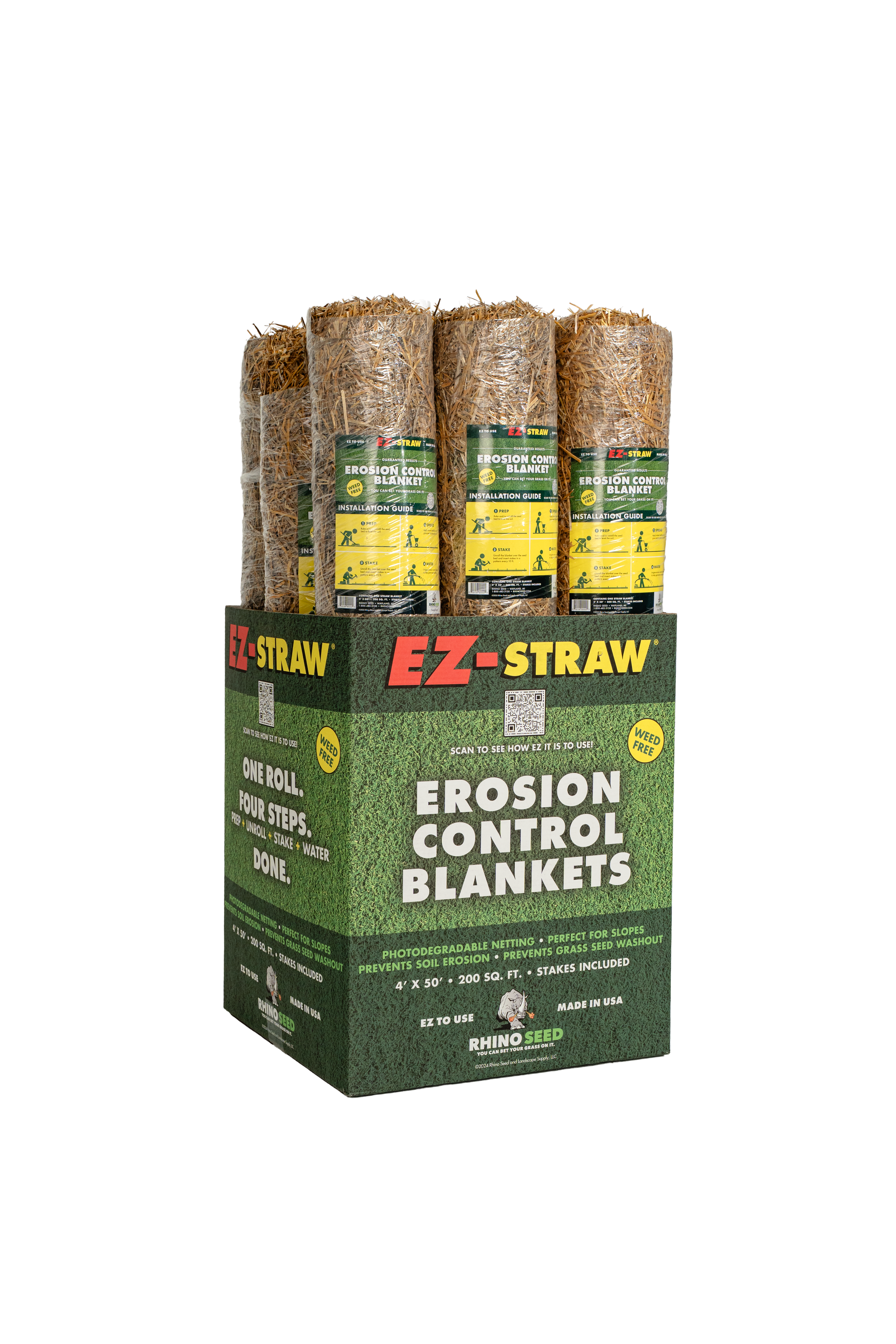 EZ Straw Erosion Control Blanket
